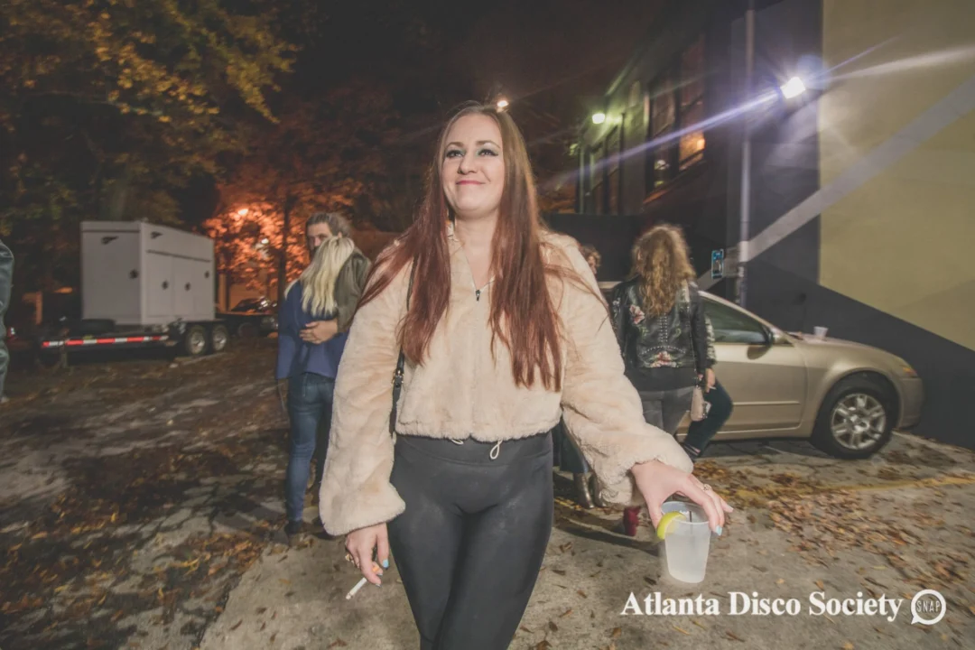 Atlanta Disco Society. 5th Meeting. November 22nd, 2019. Kimber was the DJ. Ree de la Vega was the special guest DJ. Photos by Oh Snap.