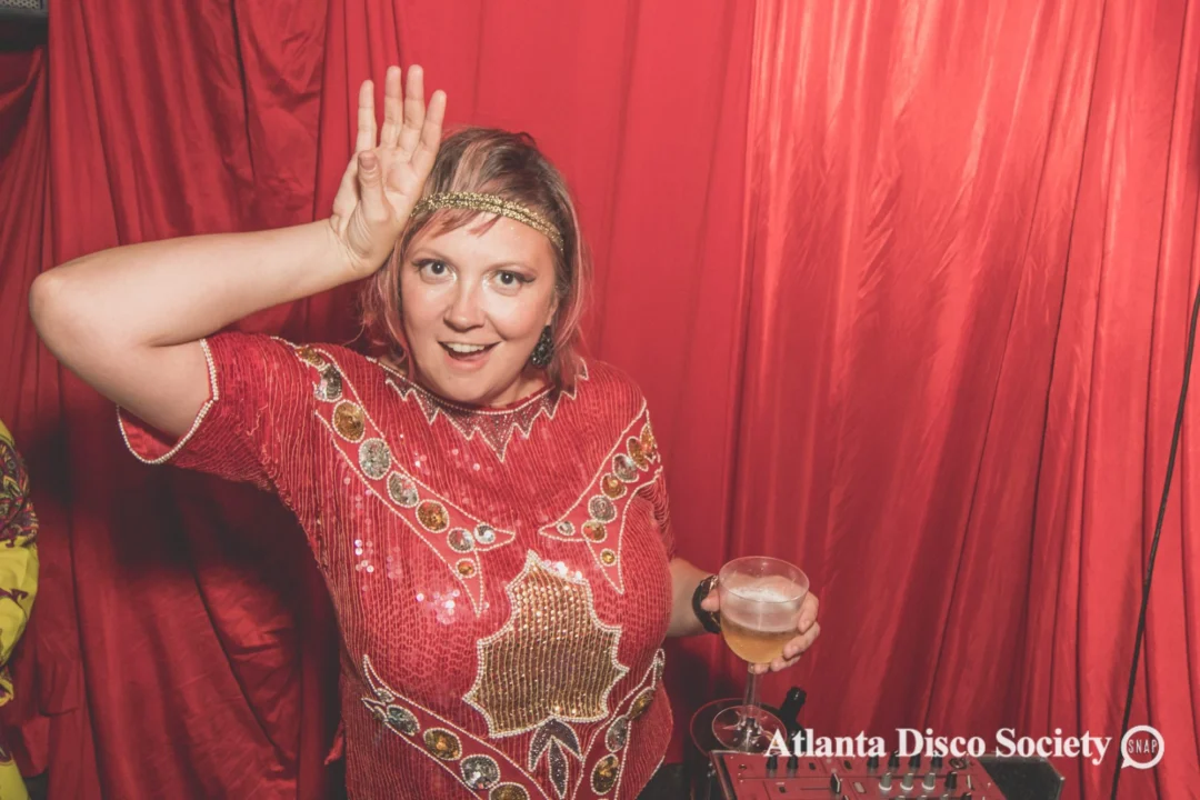 Atlanta Disco Society. 5th Meeting. November 22nd, 2019. Kimber was the DJ. Ree de la Vega was the special guest DJ. Photos by Oh Snap.