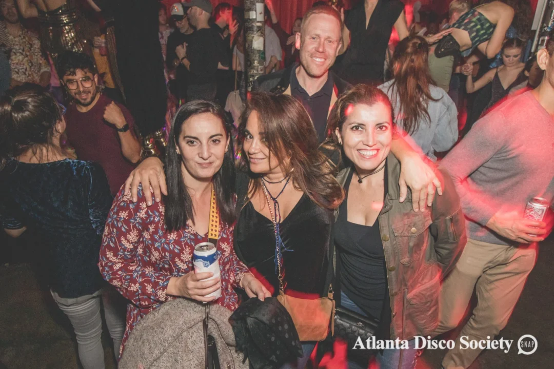 Atlanta Disco Society. 5th Meeting. November 22nd, 2019. Kimber was the DJ. Ree de la Vega was the special guest DJ. Photos by Oh Snap.