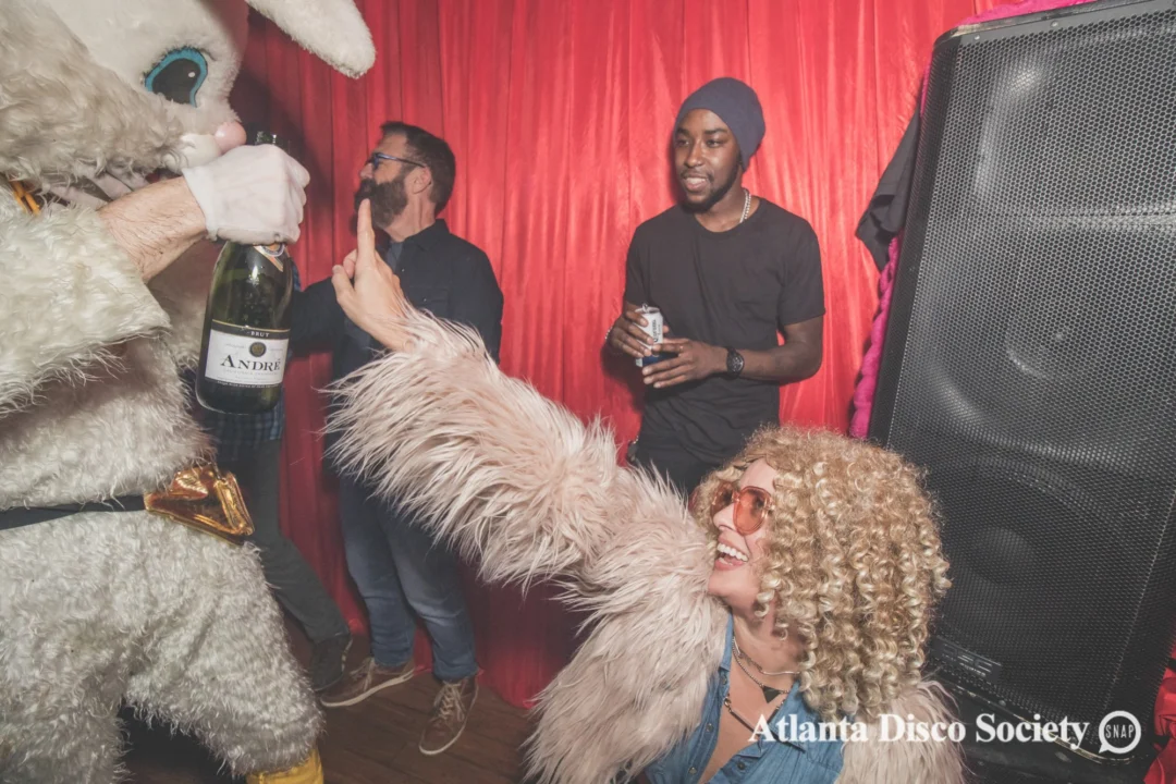 Atlanta Disco Society. 5th Meeting. November 22nd, 2019. Kimber was the DJ. Ree de la Vega was the special guest DJ. Photos by Oh Snap.