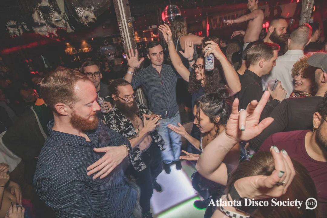 Atlanta Disco Society. 5th Meeting. November 22nd, 2019. Kimber was the DJ. Ree de la Vega was the special guest DJ. Photos by Oh Snap.