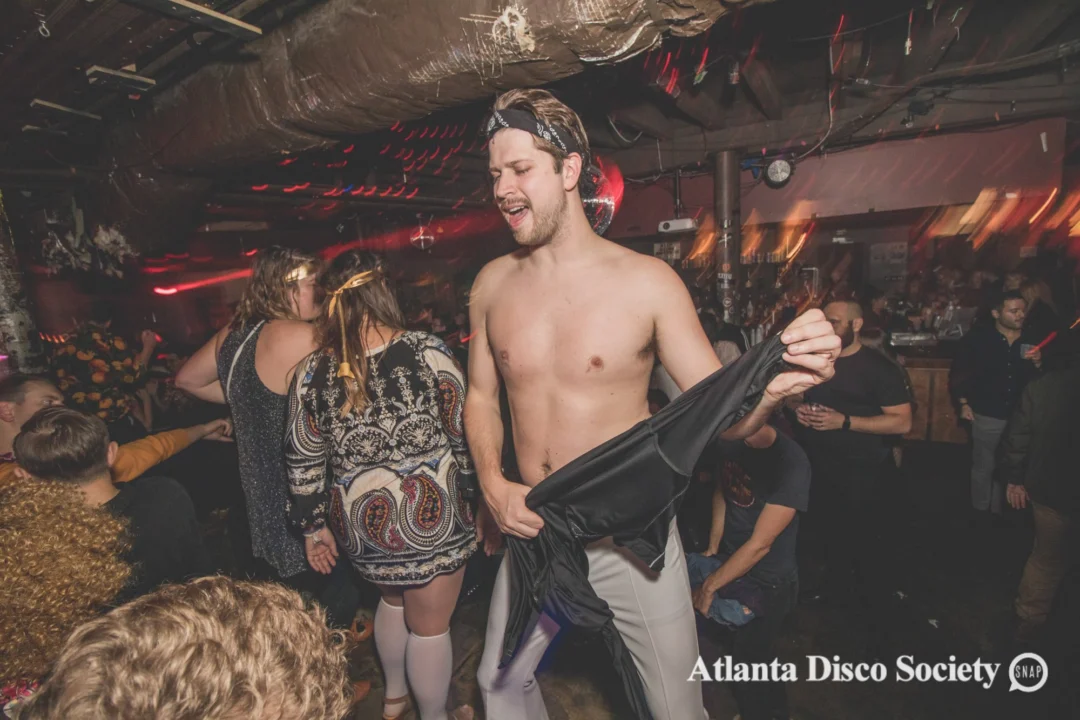 Atlanta Disco Society. 5th Meeting. November 22nd, 2019. Kimber was the DJ. Ree de la Vega was the special guest DJ. Photos by Oh Snap.