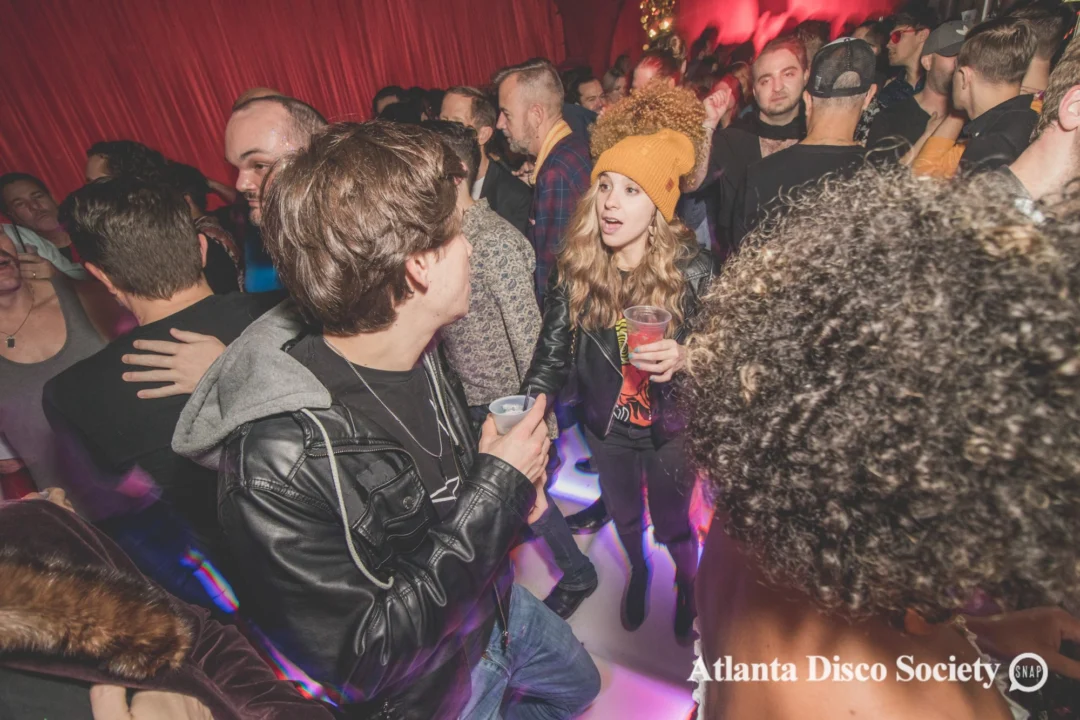 Atlanta Disco Society. 5th Meeting. November 22nd, 2019. Kimber was the DJ. Ree de la Vega was the special guest DJ. Photos by Oh Snap.