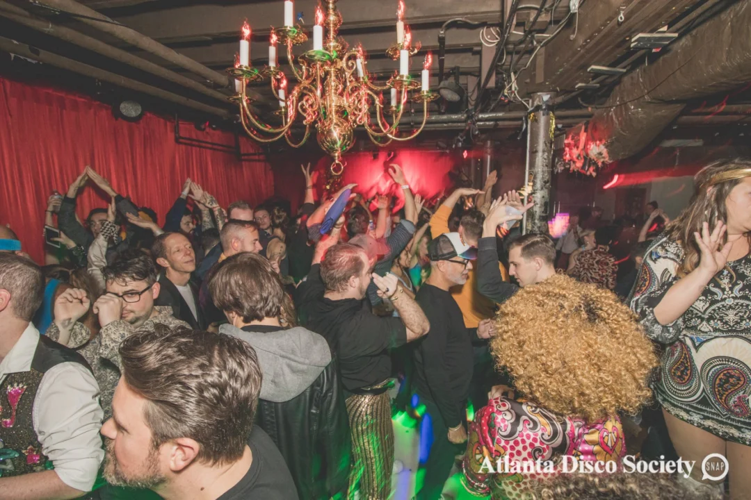 Atlanta Disco Society. 5th Meeting. November 22nd, 2019. Kimber was the DJ. Ree de la Vega was the special guest DJ. Photos by Oh Snap.
