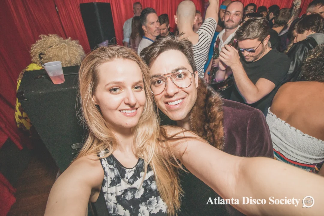 Atlanta Disco Society. 5th Meeting. November 22nd, 2019. Kimber was the DJ. Ree de la Vega was the special guest DJ. Photos by Oh Snap.