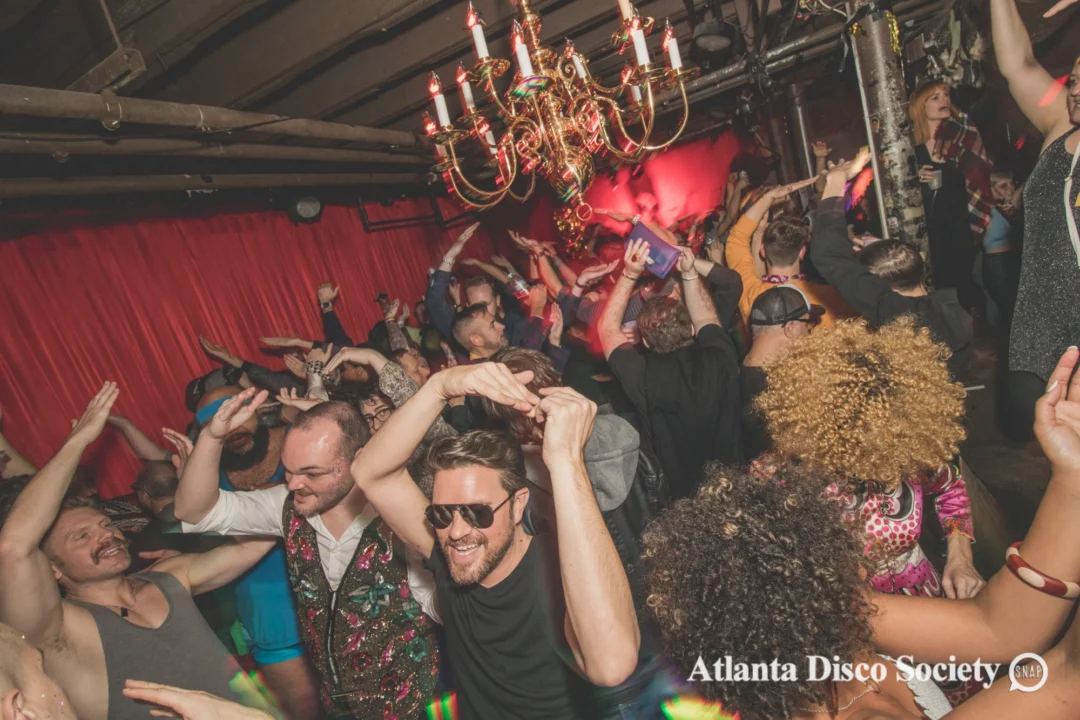 Atlanta Disco Society. 5th Meeting. November 22nd, 2019. Kimber was the DJ. Ree de la Vega was the special guest DJ. Photos by Oh Snap.