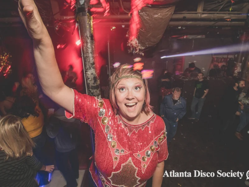 Atlanta Disco Society. 5th Meeting. November 22nd, 2019. Kimber was the DJ. Ree de la Vega was the special guest DJ. Photos by Oh Snap.