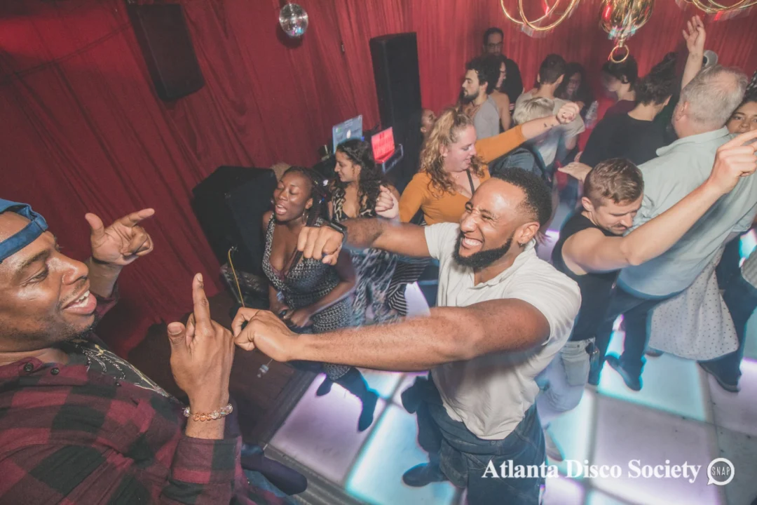 Atlanta Disco Society. 5th Meeting. November 22nd, 2019. Kimber was the DJ. Ree de la Vega was the special guest DJ. Photos by Oh Snap.