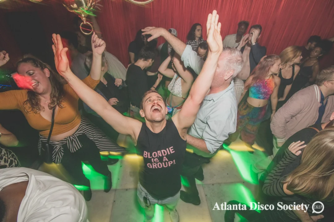 Atlanta Disco Society. 5th Meeting. November 22nd, 2019. Kimber was the DJ. Ree de la Vega was the special guest DJ. Photos by Oh Snap.