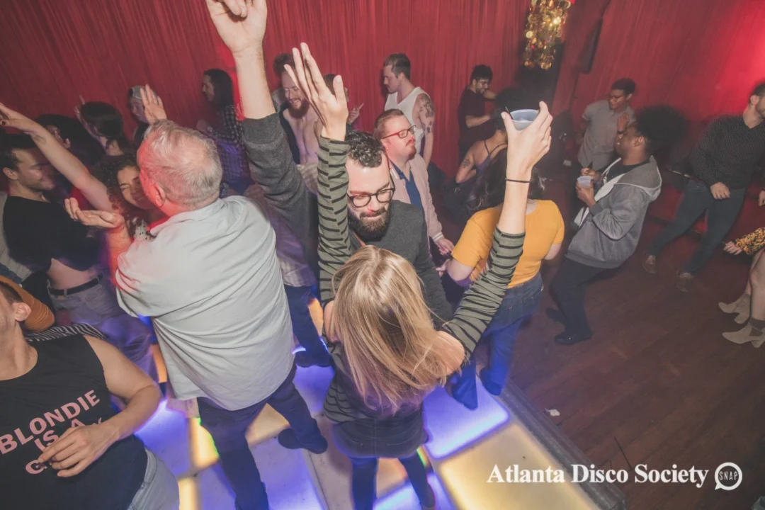 Atlanta Disco Society. 5th Meeting. November 22nd, 2019. Kimber was the DJ. Ree de la Vega was the special guest DJ. Photos by Oh Snap.