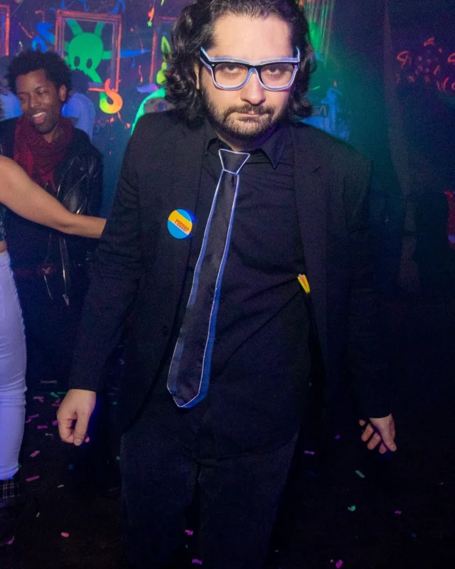 Nonsense GLOW - November 2019. The Basement - East Atlanta. Kimber was the DJ. Special decor by Tad. Photos by Oh Snap