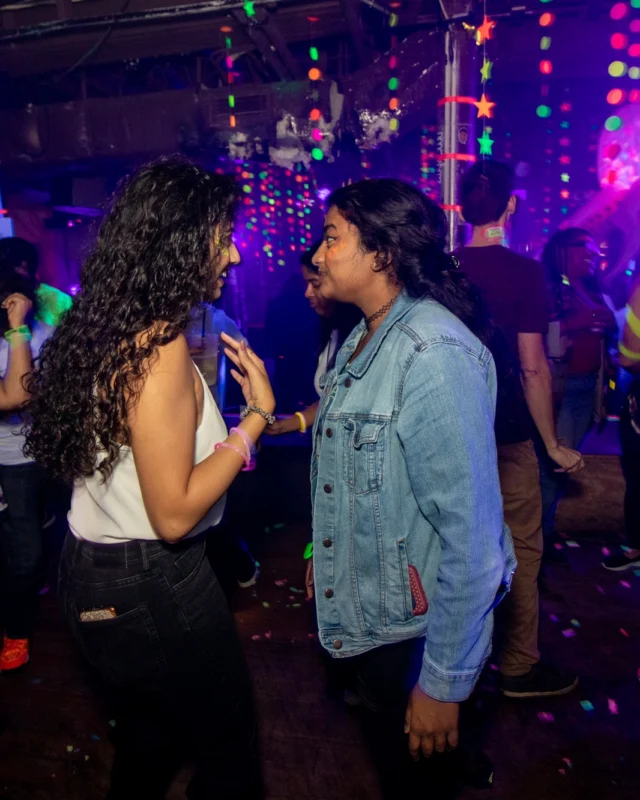 Nonsense GLOW - November 2019. The Basement - East Atlanta. Kimber was the DJ. Special decor by Tad. Photos by Oh Snap