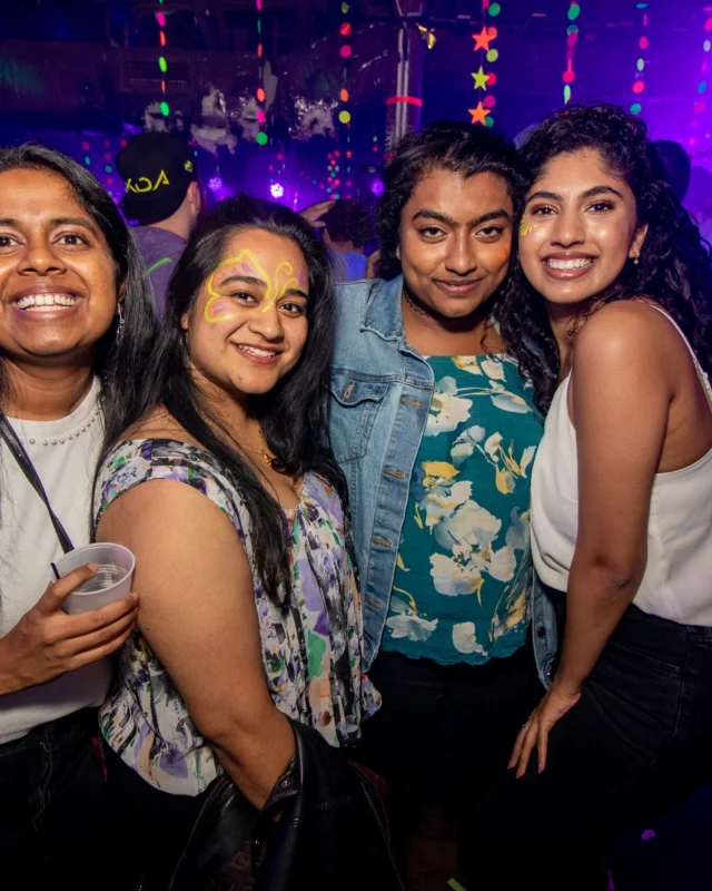 Nonsense GLOW - November 2019. The Basement - East Atlanta. Kimber was the DJ. Special decor by Tad. Photos by Oh Snap