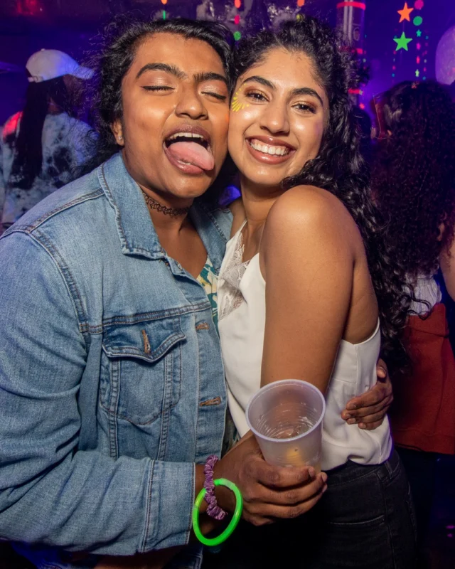 Nonsense GLOW - November 2019. The Basement - East Atlanta. Kimber was the DJ. Special decor by Tad. Photos by Oh Snap
