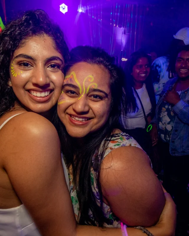Nonsense GLOW - November 2019. The Basement - East Atlanta. Kimber was the DJ. Special decor by Tad. Photos by Oh Snap