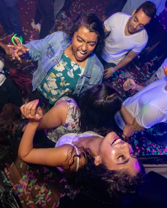 Nonsense GLOW - November 2019. The Basement - East Atlanta. Kimber was the DJ. Special decor by Tad. Photos by Oh Snap