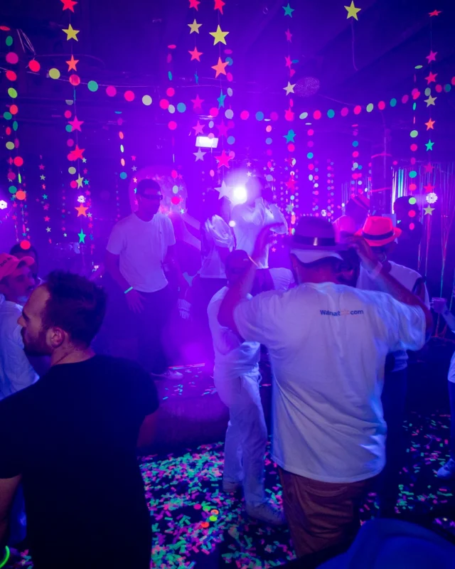 Nonsense GLOW - November 2019. The Basement - East Atlanta. Kimber was the DJ. Special decor by Tad. Photos by Oh Snap