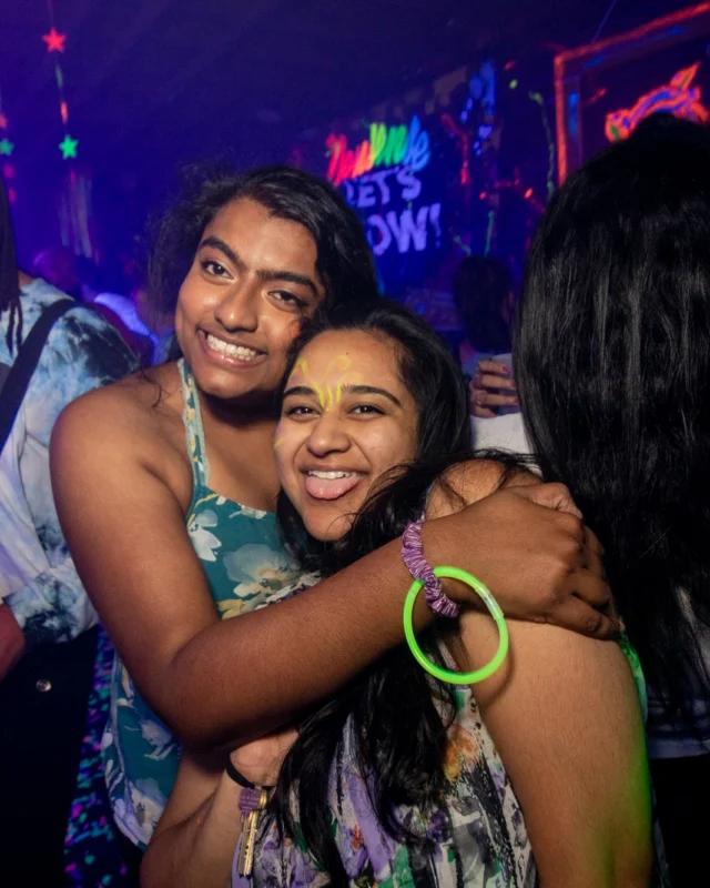 Nonsense GLOW - November 2019. The Basement - East Atlanta. Kimber was the DJ. Special decor by Tad. Photos by Oh Snap