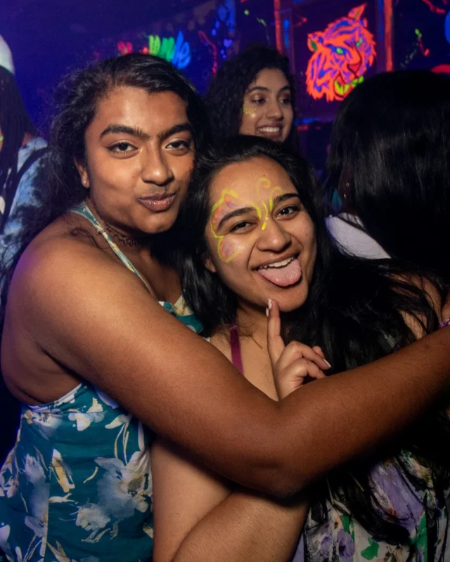 Nonsense GLOW - November 2019. The Basement - East Atlanta. Kimber was the DJ. Special decor by Tad. Photos by Oh Snap
