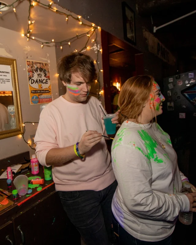 Nonsense GLOW - November 2019. The Basement - East Atlanta. Kimber was the DJ. Special decor by Tad. Photos by Oh Snap