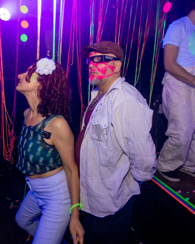 Nonsense GLOW - November 2019. The Basement - East Atlanta. Kimber was the DJ. Special decor by Tad. Photos by Oh Snap