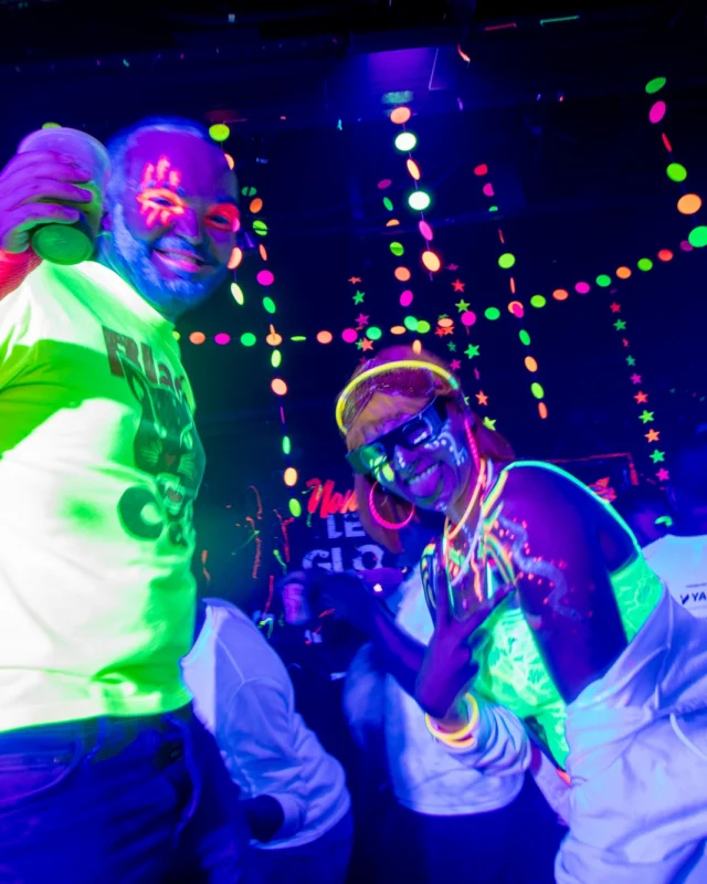 Nonsense GLOW - November 2019. The Basement - East Atlanta. Kimber was the DJ. Special decor by Tad. Photos by Oh Snap