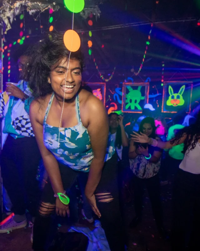 Nonsense GLOW - November 2019. The Basement - East Atlanta. Kimber was the DJ. Special decor by Tad. Photos by Oh Snap