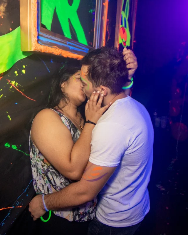 Nonsense GLOW - November 2019. The Basement - East Atlanta. Kimber was the DJ. Special decor by Tad. Photos by Oh Snap