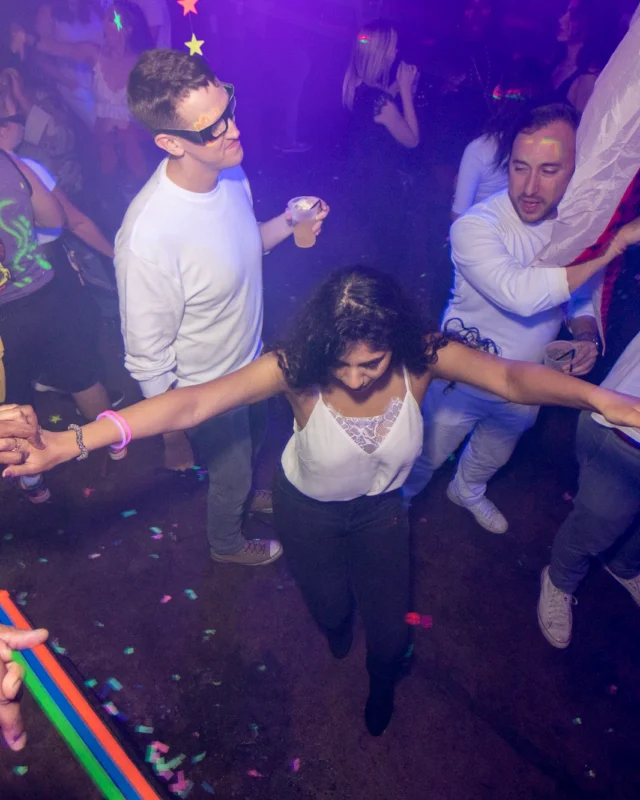Nonsense GLOW - November 2019. The Basement - East Atlanta. Kimber was the DJ. Special decor by Tad. Photos by Oh Snap
