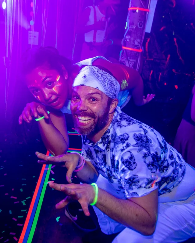 Nonsense GLOW - November 2019. The Basement - East Atlanta. Kimber was the DJ. Special decor by Tad. Photos by Oh Snap