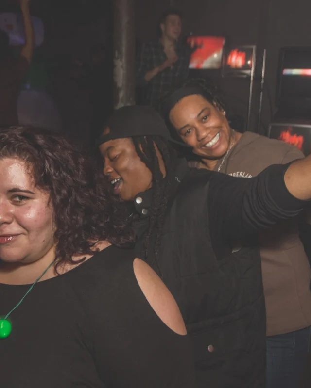 Nonsense Holiday Dance Party Spectacular 2019 at The Basement! Friday December 20, 2019. Santa! Krampus! Kimber! ALL OF THE LIGHTS! Photo by Oh Snap!
