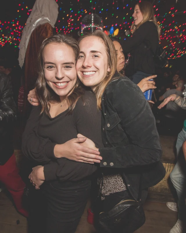 Nonsense Holiday Dance Party Spectacular 2019 at The Basement! Friday December 20, 2019. Santa! Krampus! Kimber! ALL OF THE LIGHTS! Photo by Oh Snap!