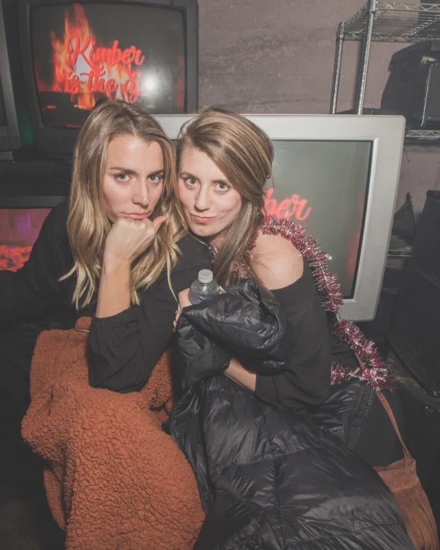 Nonsense Holiday Dance Party Spectacular 2019 at The Basement! Friday December 20, 2019. Santa! Krampus! Kimber! ALL OF THE LIGHTS! Photo by Oh Snap!