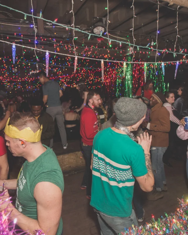Nonsense Holiday Dance Party Spectacular 2019 at The Basement! Friday December 20, 2019. Santa! Krampus! Kimber! ALL OF THE LIGHTS! Photo by Oh Snap!