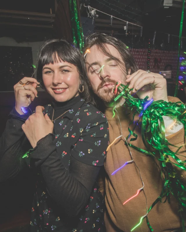 Nonsense Holiday Dance Party Spectacular 2019 at The Basement! Friday December 20, 2019. Santa! Krampus! Kimber! ALL OF THE LIGHTS! Photo by Oh Snap!