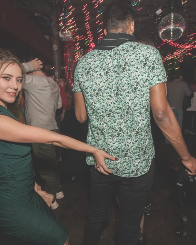 Nonsense Holiday Dance Party Spectacular 2019 at The Basement! Friday December 20, 2019. Santa! Krampus! Kimber! ALL OF THE LIGHTS! Photo by Oh Snap!