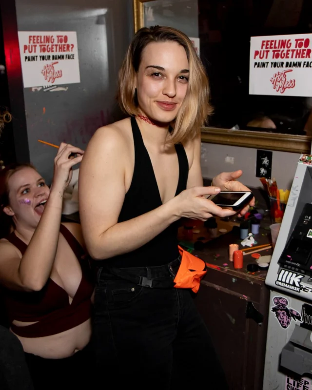 HOT MESS Launch Party at The Basement. Dance. Pop. Euphoria! 3rd Fridays of every month! Kimber was the DJ. Photo by Oh Snap!
