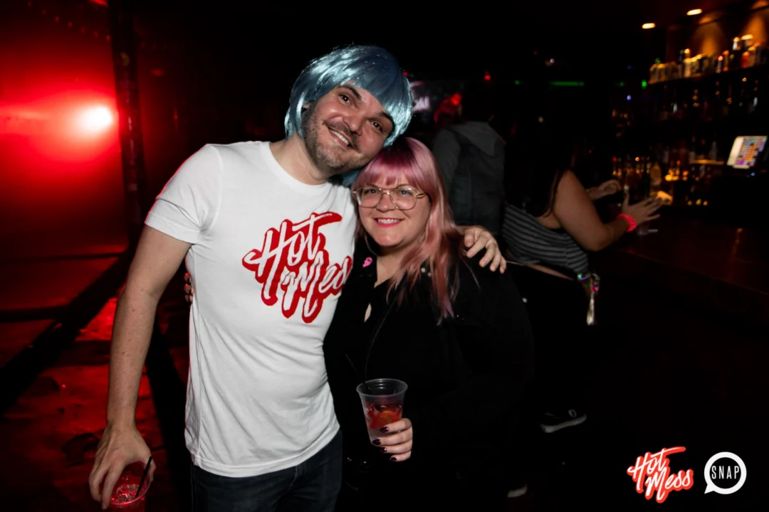 HOT MESS Launch Party at The Basement. Dance. Pop. Euphoria! 3rd Fridays of every month! Kimber was the DJ. Photo by Oh Snap!