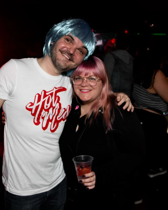 HOT MESS Launch Party at The Basement. Dance. Pop. Euphoria! 3rd Fridays of every month! Kimber was the DJ. Photo by Oh Snap!