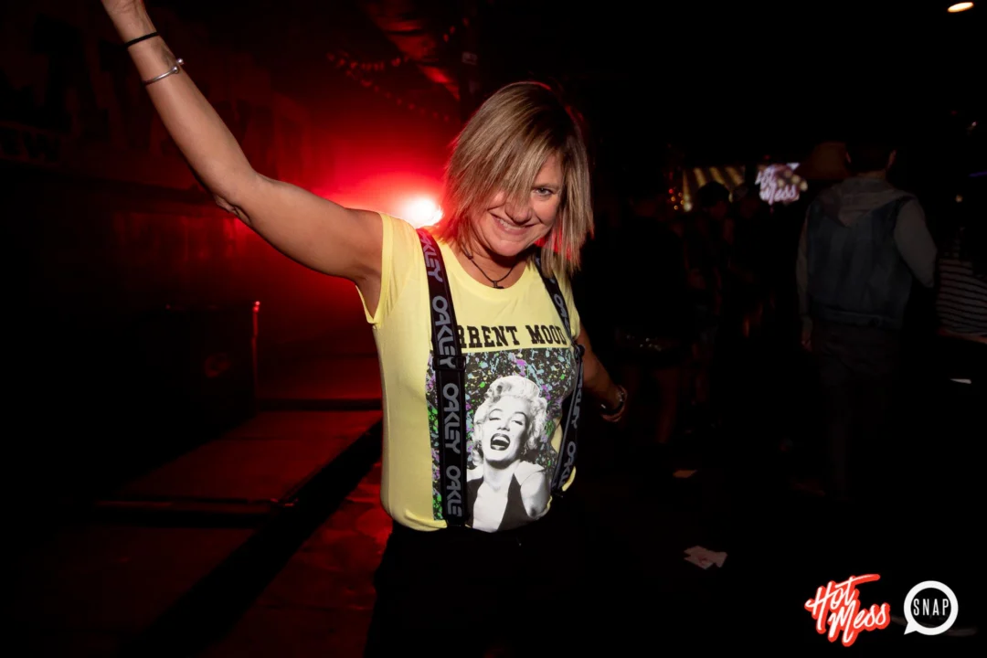 HOT MESS Launch Party at The Basement. Dance. Pop. Euphoria! 3rd Fridays of every month! Kimber was the DJ. Photo by Oh Snap!
