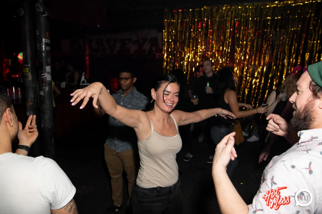 HOT MESS Launch Party at The Basement. Dance. Pop. Euphoria! 3rd Fridays of every month! Kimber was the DJ. Photo by Oh Snap!