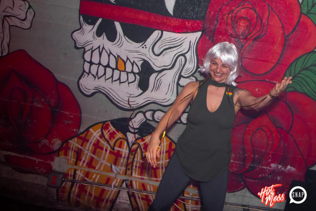 HOT MESS Launch Party at The Basement. Dance. Pop. Euphoria! 3rd Fridays of every month! Kimber was the DJ. Photo by Oh Snap!