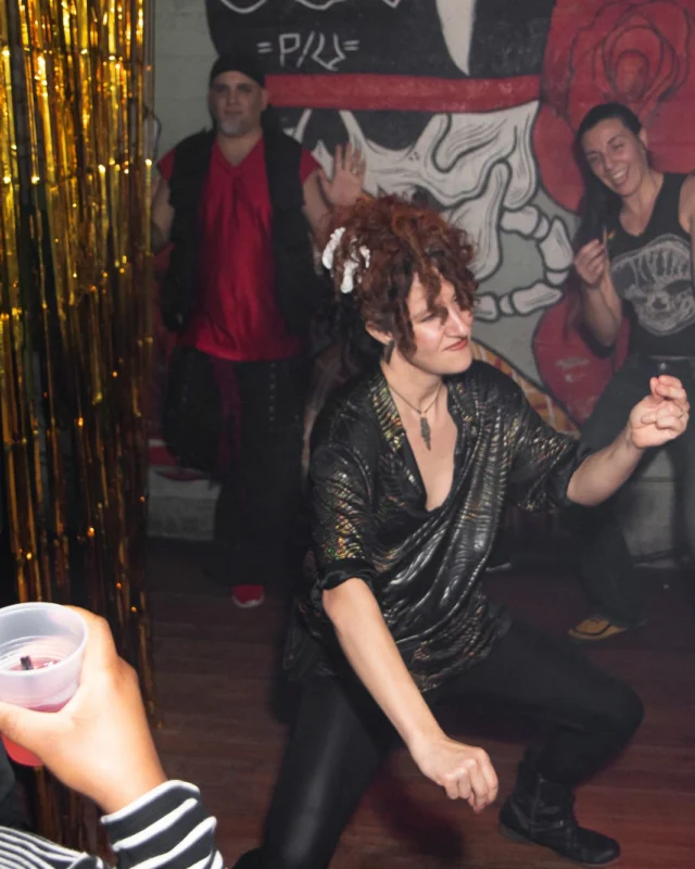 HOT MESS Launch Party at The Basement. Dance. Pop. Euphoria! 3rd Fridays of every month! Kimber was the DJ. Photo by Oh Snap!