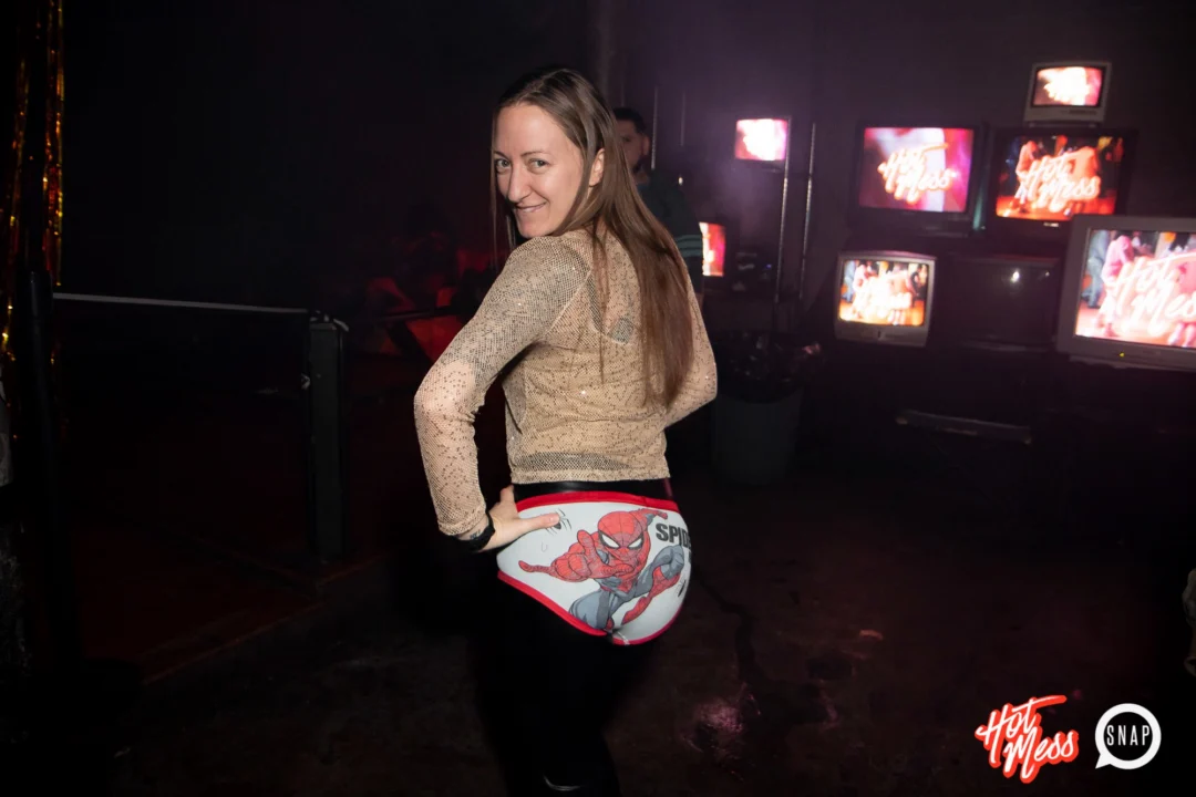 HOT MESS Launch Party at The Basement. Dance. Pop. Euphoria! 3rd Fridays of every month! Kimber was the DJ. Photo by Oh Snap!