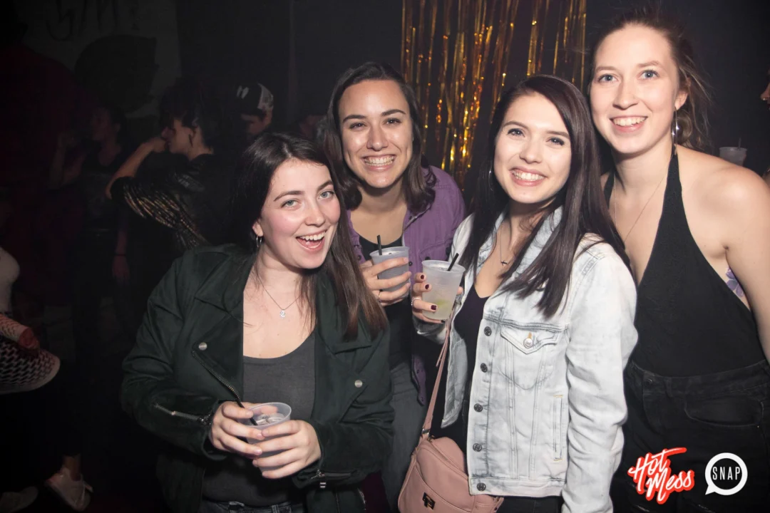 HOT MESS Launch Party at The Basement. Dance. Pop. Euphoria! 3rd Fridays of every month! Kimber was the DJ. Photo by Oh Snap!