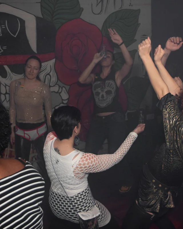 HOT MESS Launch Party at The Basement. Dance. Pop. Euphoria! 3rd Fridays of every month! Kimber was the DJ. Photo by Oh Snap!