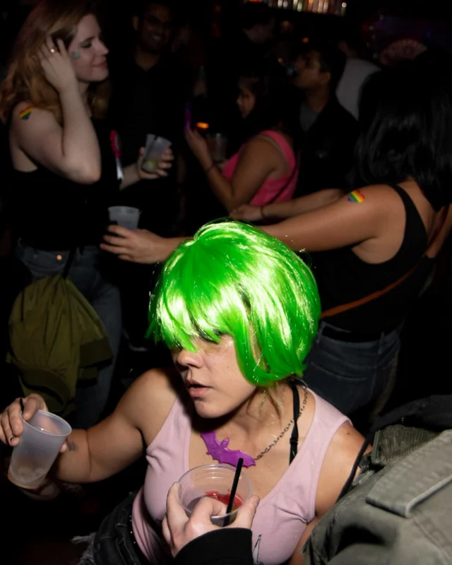 HOT MESS Launch Party at The Basement. Dance. Pop. Euphoria! 3rd Fridays of every month! Kimber was the DJ. Photo by Oh Snap!
