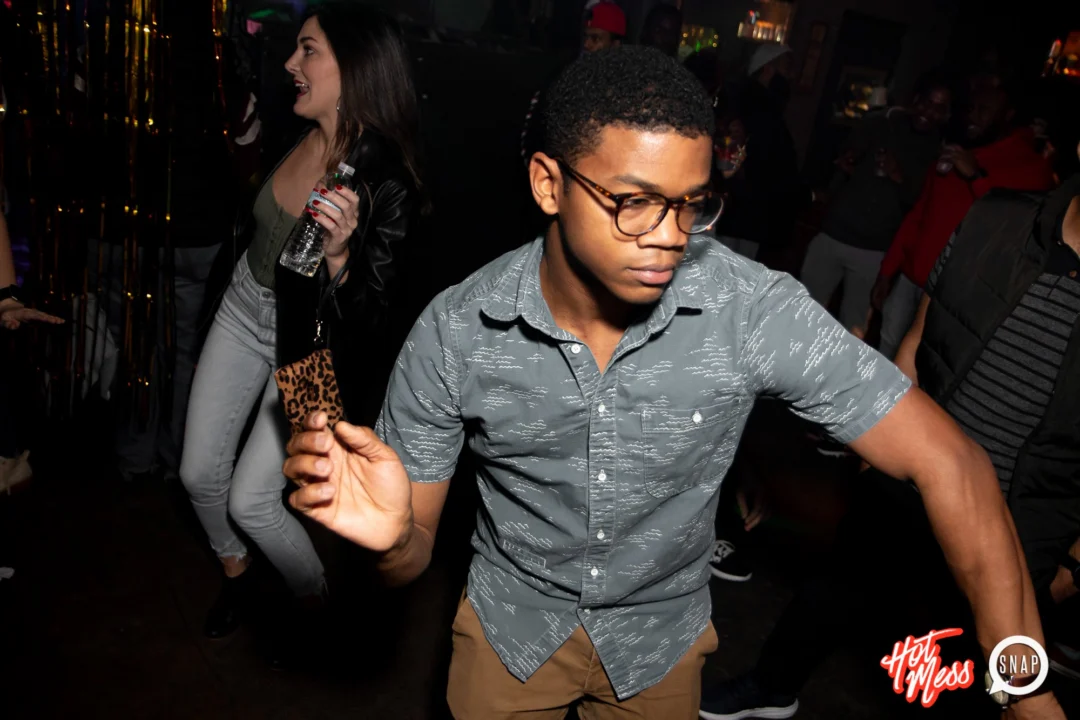 HOT MESS Launch Party at The Basement. Dance. Pop. Euphoria! 3rd Fridays of every month! Kimber was the DJ. Photo by Oh Snap!