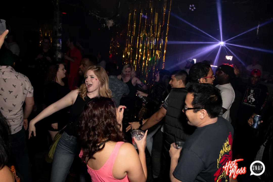 HOT MESS Launch Party at The Basement. Dance. Pop. Euphoria! 3rd Fridays of every month! Kimber was the DJ. Photo by Oh Snap!