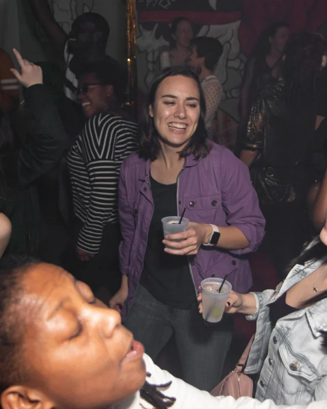 HOT MESS Launch Party at The Basement. Dance. Pop. Euphoria! 3rd Fridays of every month! Kimber was the DJ. Photo by Oh Snap!